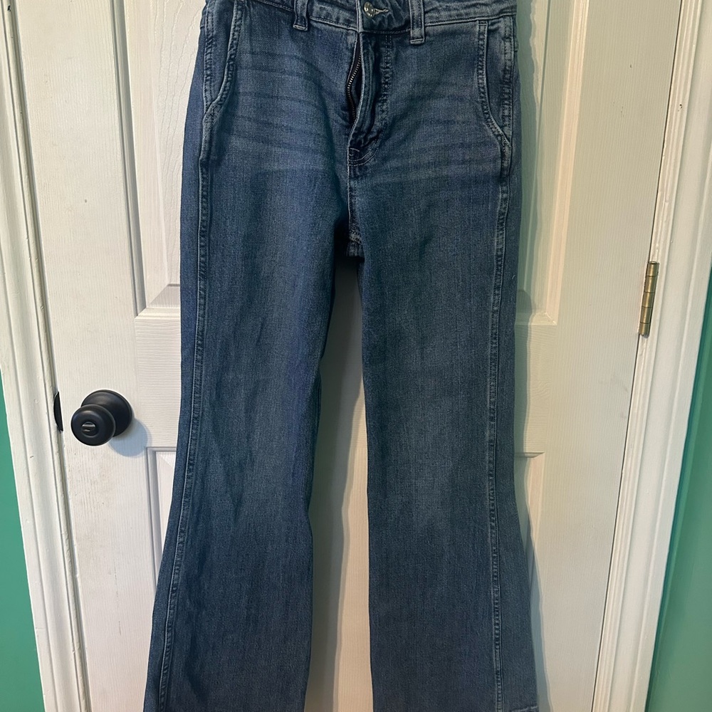 J. Crew Flare Jeans in Classic Blue Womens size 25